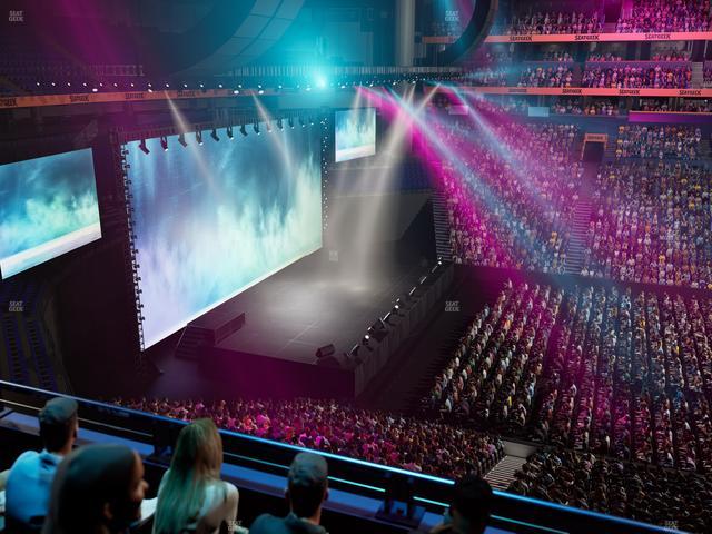 Bridgestone Arena - Section 215 Seat View Bridgestone Arena - Section 215 Seat View