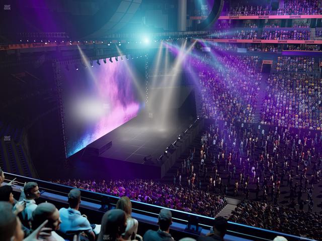 Bridgestone Arena - Section 215 Seat View Bridgestone Arena - Section 215 Seat View