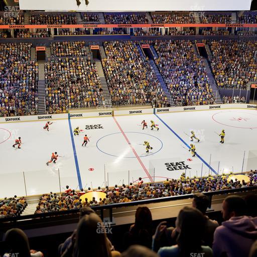 Bridgestone Arena - Section 215 Seat View