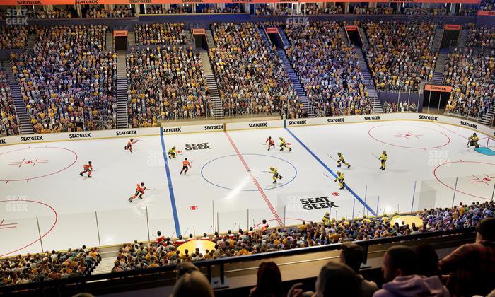 Bridgestone Arena - Section 215 Seat View