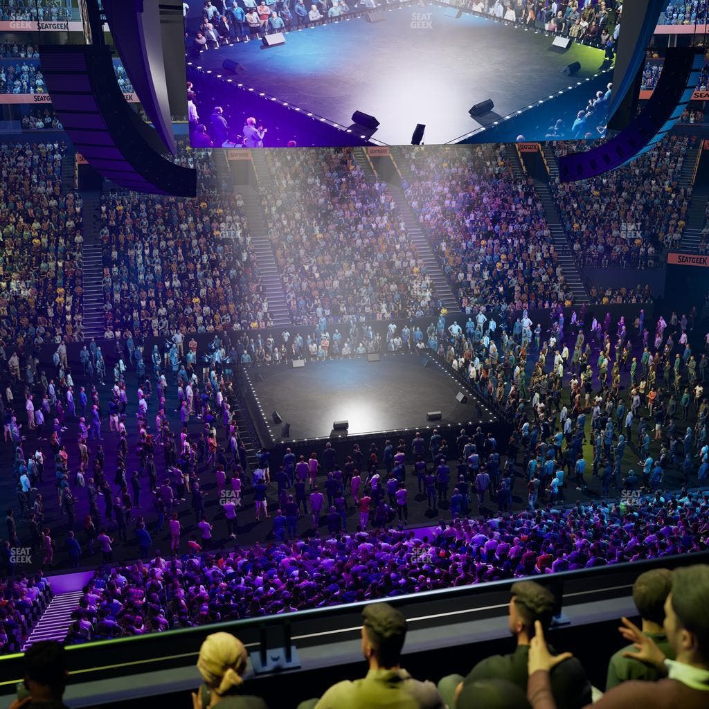 Bridgestone Arena - Section 215 Seat View