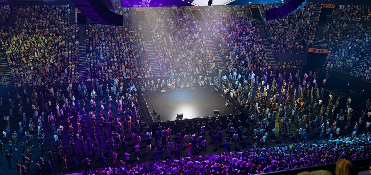 Bridgestone Arena - Section 215 Seat View