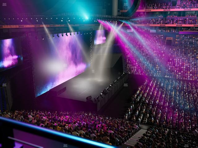 Bridgestone Arena - Section 215 Seat View