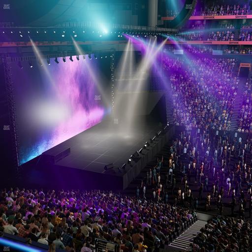 Bridgestone Arena - Section 215 Seat View