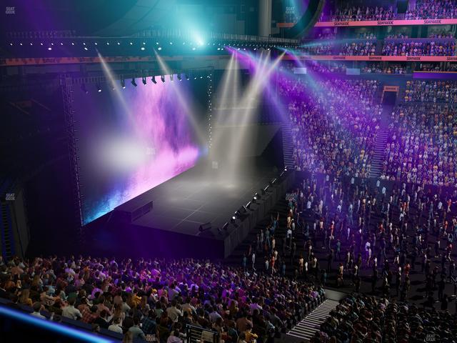 Bridgestone Arena - Section 215 Seat View