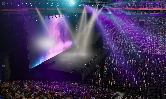 Bridgestone Arena - Section 215 Seat View