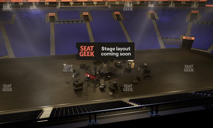 Bridgestone Arena - Section 215 Seat View