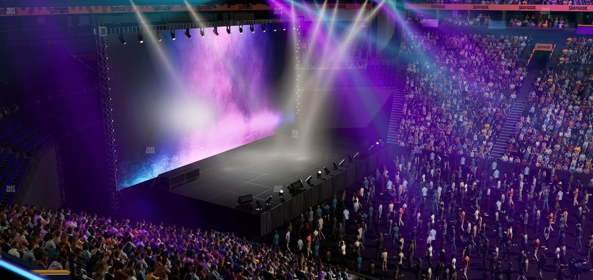 Bridgestone Arena - Section 216 Seat View