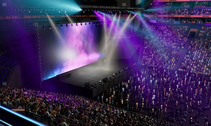 Bridgestone Arena - Section 216 Seat View