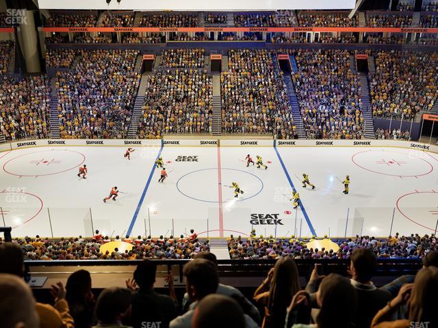 Bridgestone Arena - Section 216 Seat View