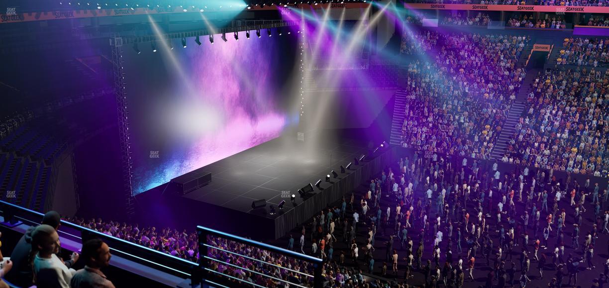 Bridgestone Arena - Section 216 Seat View