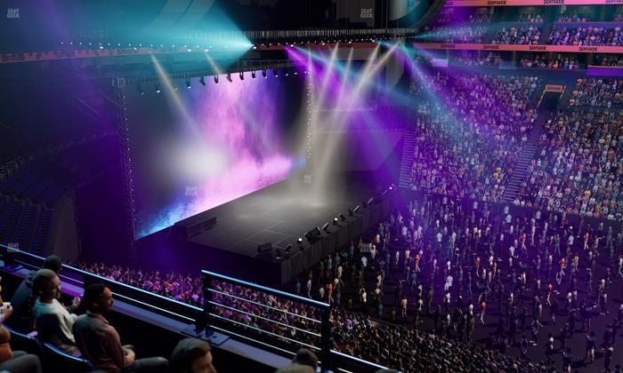 Bridgestone Arena - Section 216 Seat View