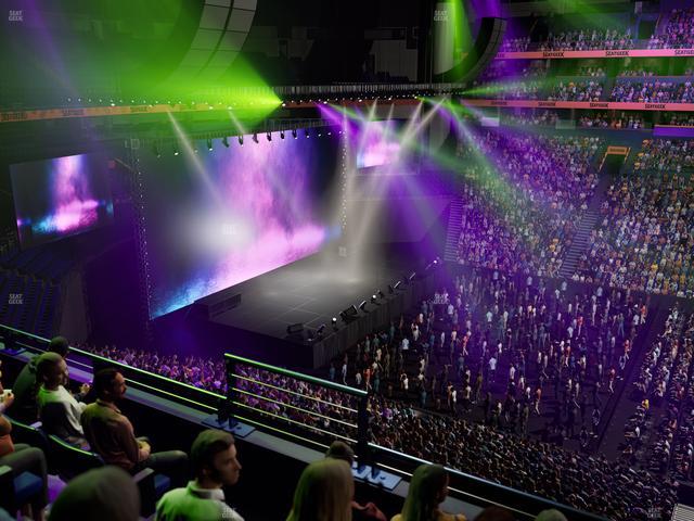 Bridgestone Arena - Section 216 Seat View