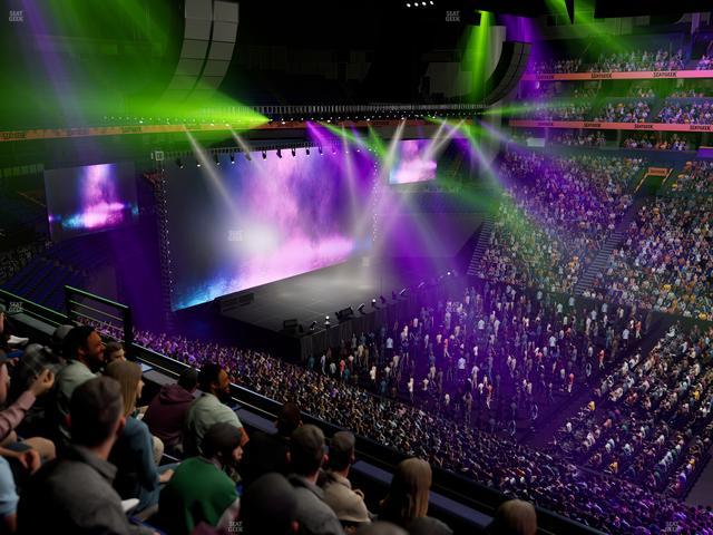 Bridgestone Arena - Section 217 Seat View