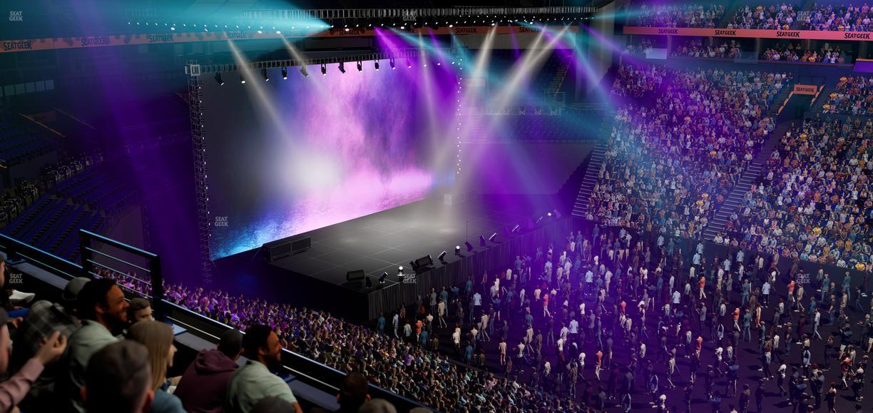 Bridgestone Arena - Section 217 Seat View