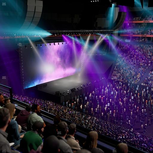 Bridgestone Arena - Section 217 Seat View