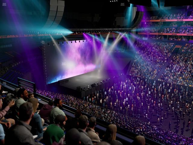 Bridgestone Arena - Section 217 Seat View Bridgestone Arena - Section 217 Seat View