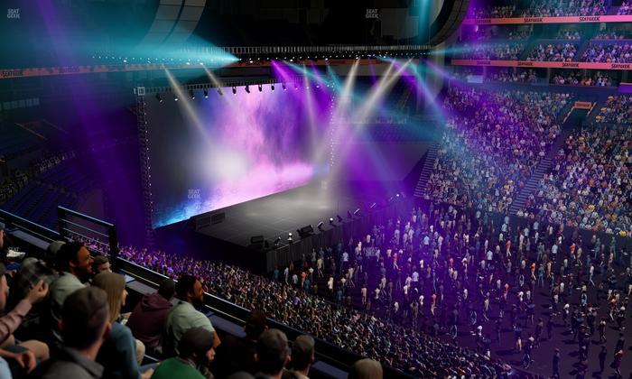 Bridgestone Arena - Section 217 Seat View