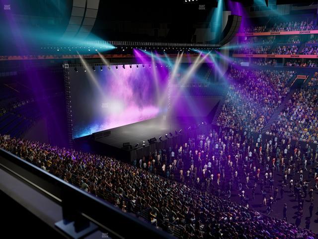 Bridgestone Arena - Section 217 Seat View