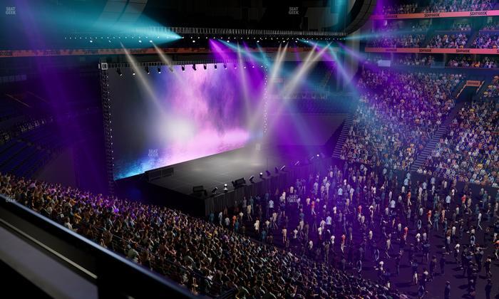 Bridgestone Arena - Section 217 Seat View