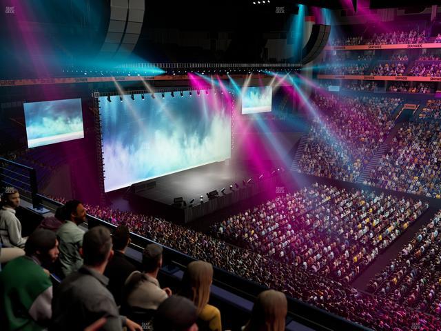 Bridgestone Arena - Section 217 Seat View Bridgestone Arena - Section 217 Seat View