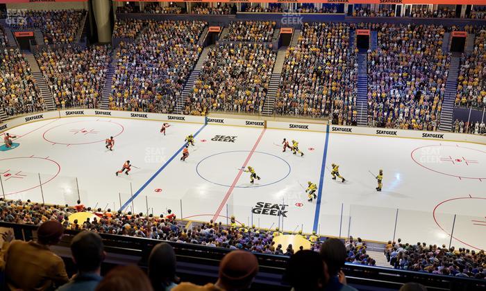 Bridgestone Arena - Section 217 Seat View