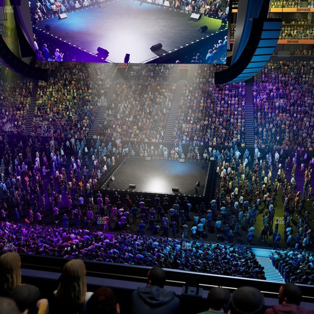 Bridgestone Arena - Section 217 Seat View