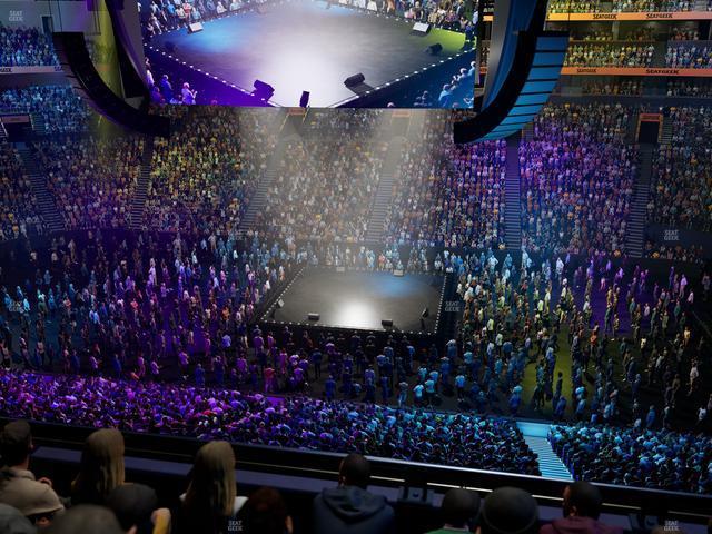 Bridgestone Arena - Section 217 Seat View