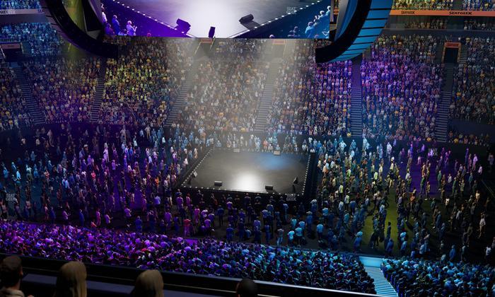 Bridgestone Arena - Section 217 Seat View