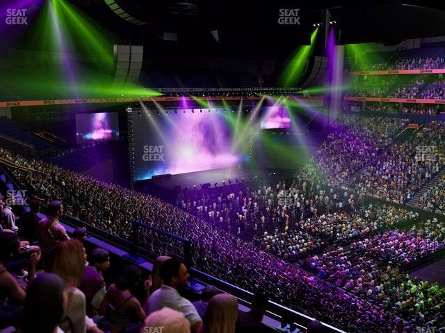 Bridgestone Arena - Section 219 Seat View