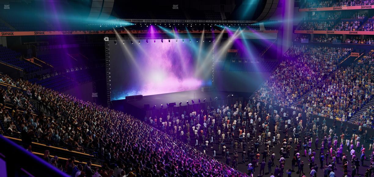 Bridgestone Arena - Section 219 Seat View