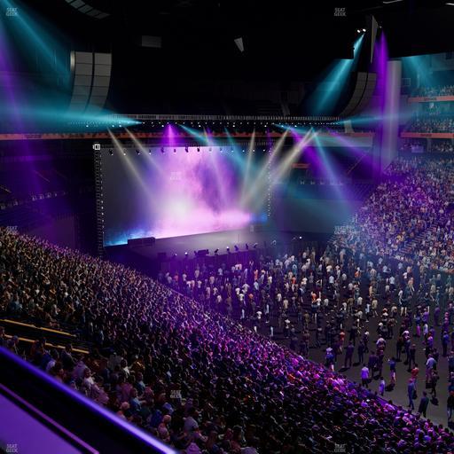 Bridgestone Arena - Section 219 Seat View