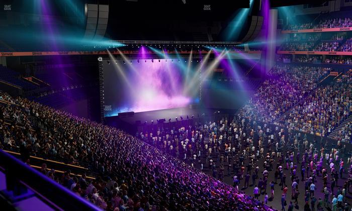 Bridgestone Arena - Section 219 Seat View