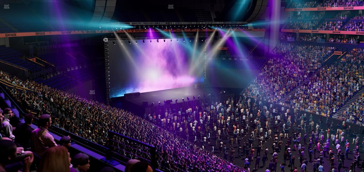 Bridgestone Arena - Section 219 Seat View