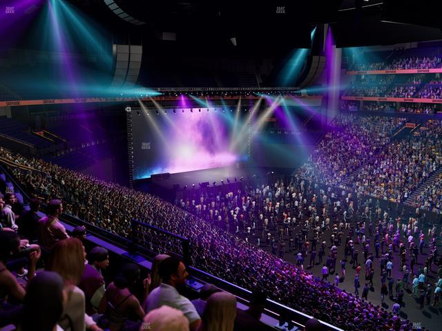 Bridgestone Arena - Section 219 Seat View Bridgestone Arena - Section 219 Seat View