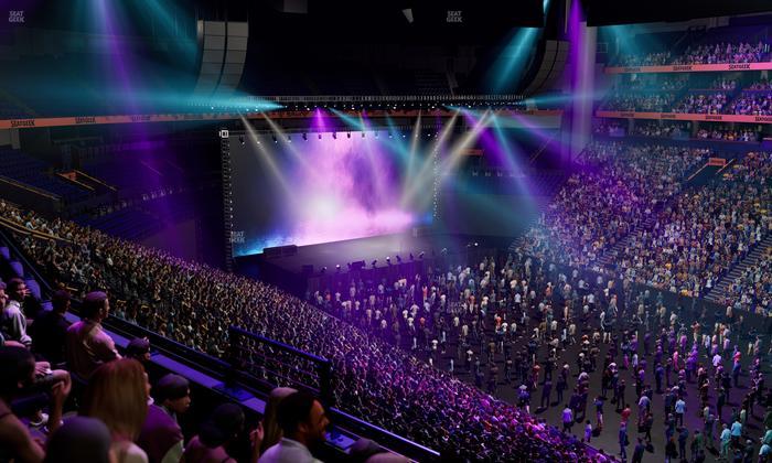 Bridgestone Arena - Section 219 Seat View