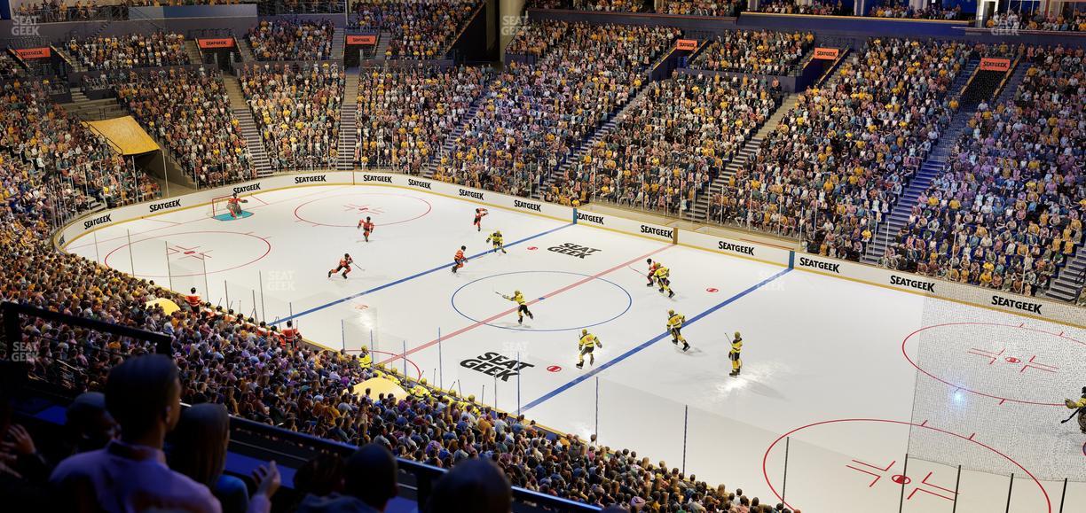 Bridgestone Arena - Section 219 Seat View