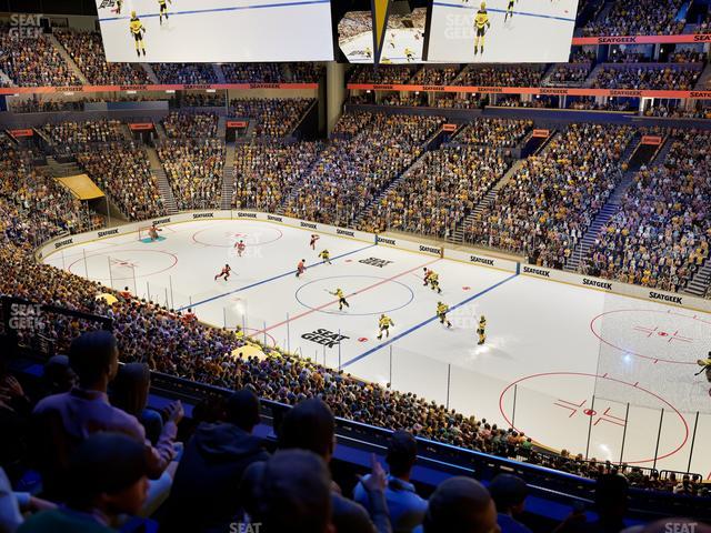 Bridgestone Arena - Section 219 Seat View