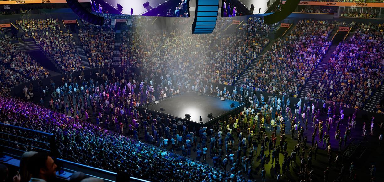 Bridgestone Arena - Section 219 Seat View