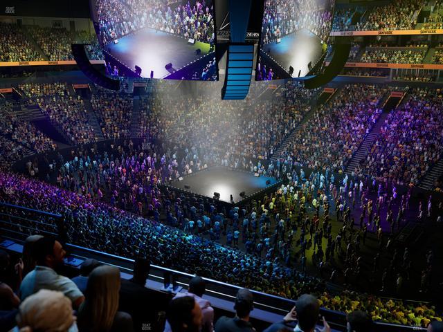 Bridgestone Arena - Section 219 Seat View