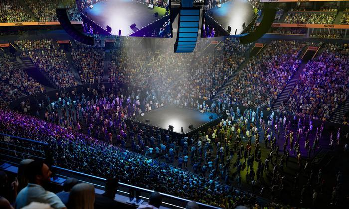 Bridgestone Arena - Section 219 Seat View