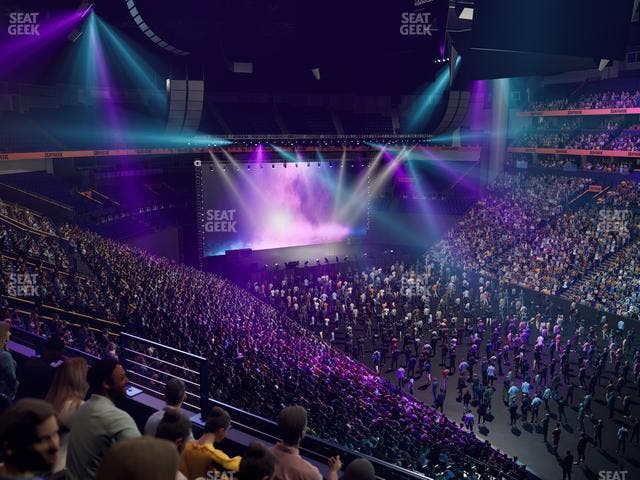 Bridgestone Arena - Section 220 Seat View