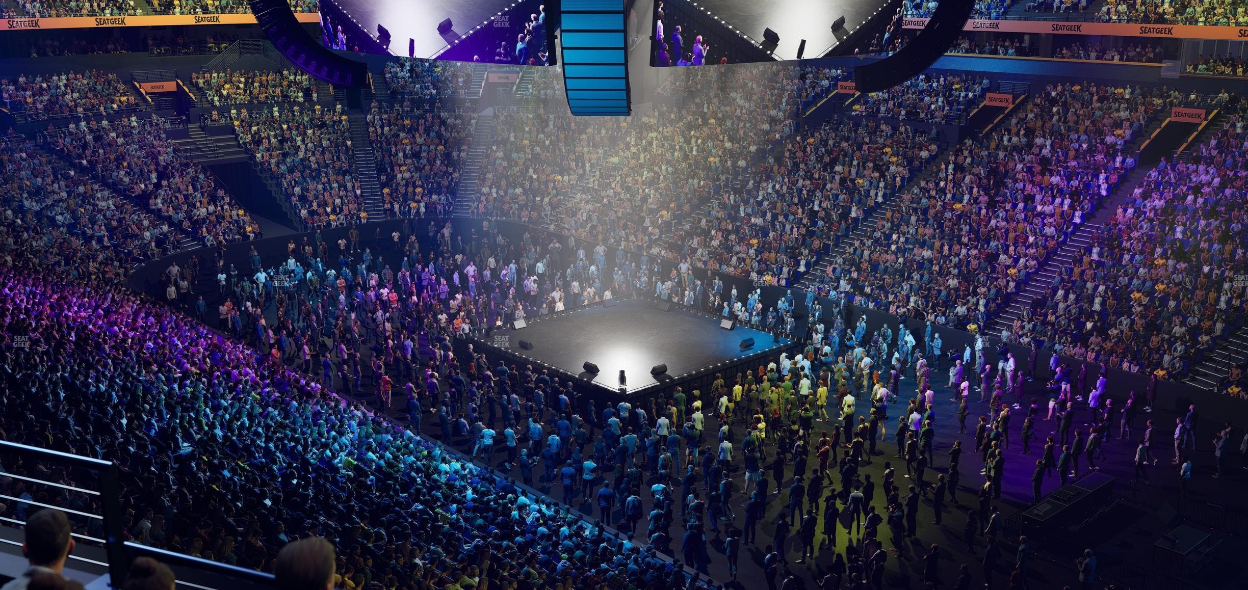 Bridgestone Arena - Section 220 Seat View