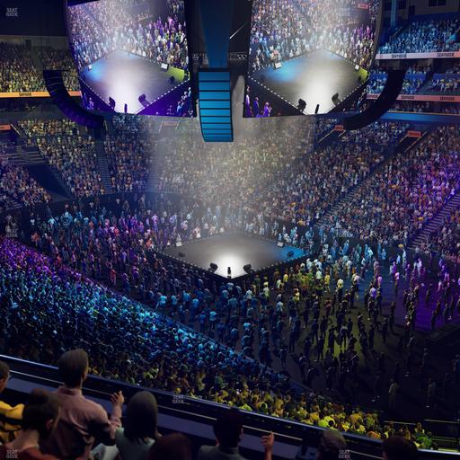 Bridgestone Arena - Section 220 Seat View