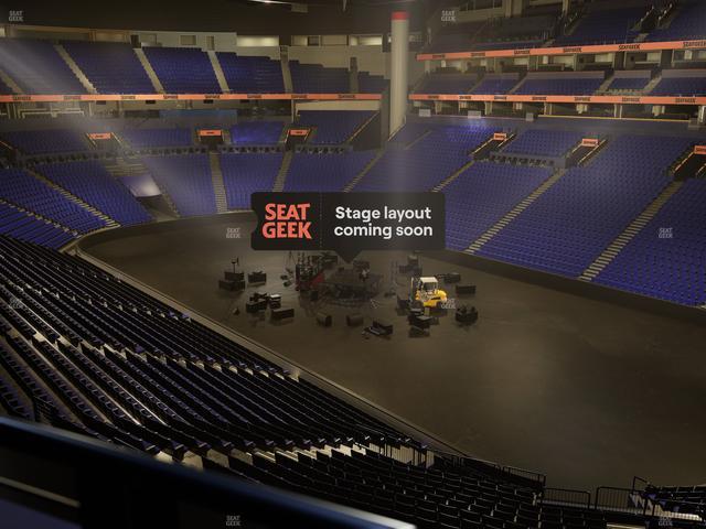 Bridgestone Arena - Section 220 Seat View