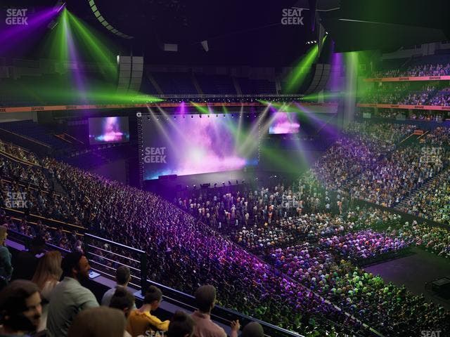 Bridgestone Arena - Section 220 Seat View