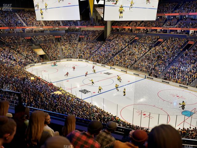 Bridgestone Arena - Section 220 Seat View