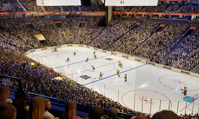 Bridgestone Arena - Section 220 Seat View