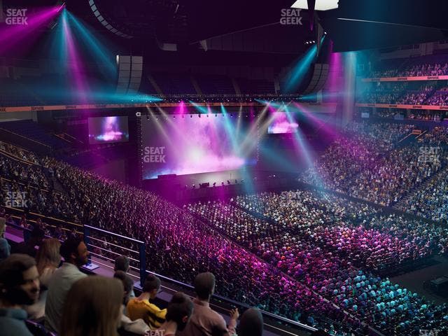 Bridgestone Arena - Section 220 Seat View
