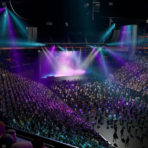 Bridgestone Arena - Section 221 Seat View